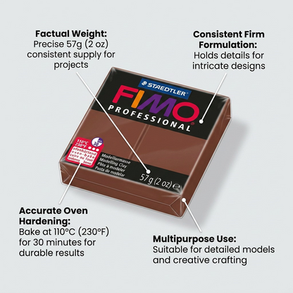 A clean operational feature visual highlighting the precise oven-bake temperature and consistent formulation.