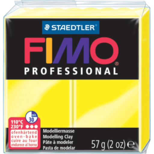 Modelling Clay Fimo Professional Lemon Yellow 57g (2 oz)
