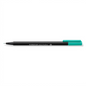 STAEDTLER Triplus Fineliner in willow green with a black textured grip, pure white background.