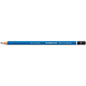 Pure hero shot: STAEDTLER Mars Lumograph B drawing pencil (100-B-M, 4007817104132), centered on white.