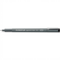 Hero shot of a STAEDTLER Fineliner 308 0.3mm black pen, focused, against a pure white background.
