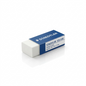 A professional product shot of the Staedtler 525-B30 PVC-free mini eraser with its blue sleeve on a white backdrop.