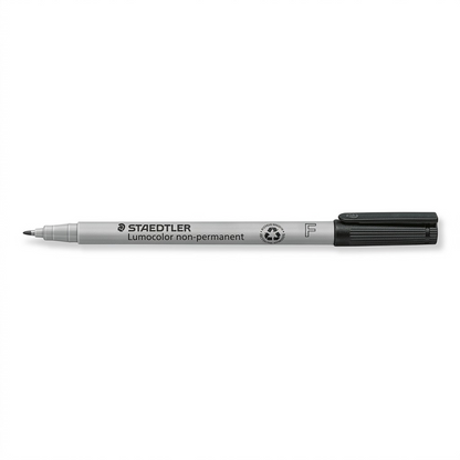 A high-resolution product shot of the STAEDTLER Lumocolor non-permanent marker (316-9), centered on a pure white background.