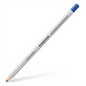 A single STAEDTLER OmniChrom blue pencil centered against a pure white background.