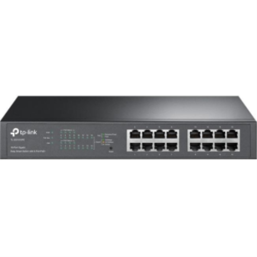 JetStream™ 16-Port Gigabit Desktop/Rackmount PoE  Easy Smart Switch