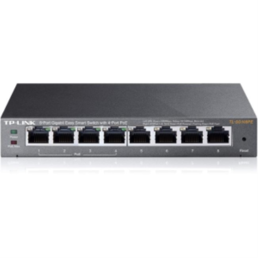 JetStream™ 8-Port Gigabit Desktop PoE Easy Smart Switch