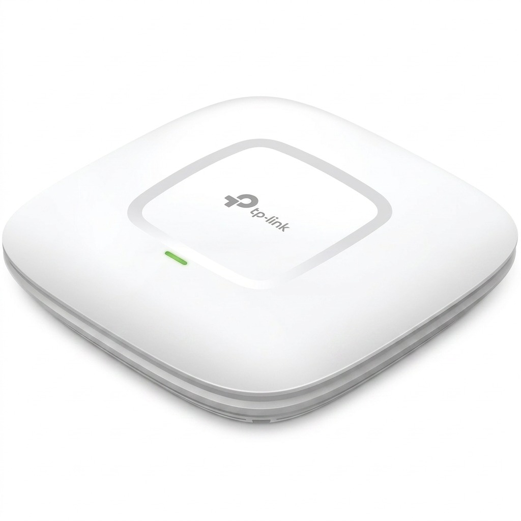 TP-Link EAP245 V1 Gigabit Ceiling Mount Access Point product shot on a pure white background.