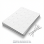 Avery Laser/Inkjet White Round Printable Tags w Strings, 2" Diam, 10 sheets/env, 120 tags/env