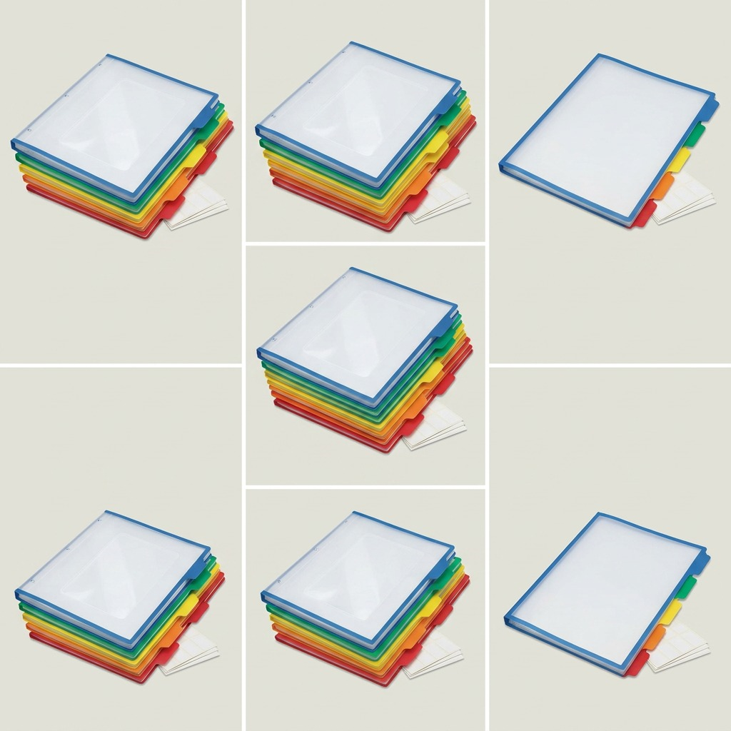 PDP Visual Matrix of Avery UltraLast Dividers with different tab counts and pocket configurations.