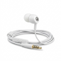 Premium hero shot of Wicked Audio Brawl in-ear headphones in White Knuckle, pure white background.