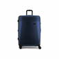 Bugatti Nashville 28-inch Navy Hardside Spinner Luggage with telescopic handle and 360-degree wheels.
