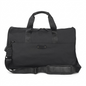 Black Bugatti Reborn Convertible Duffle Bag with top handles and adjustable padded shoulder strap.