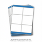 8168 WHITE, TRUEBLOCK, 5" X 3 1/2", PERMANENT,   25 SHEETS/E