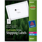 48464 ECO WHITE MAILING LABEL, PERMANENT, 3 1/3" X 4", 100 S