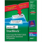 35027 FILING LABELS, TRUEBLOCK, 37/16" X 15/16", EXTRA LARG