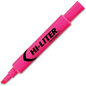 HILITER DESK STYLE, 12/BOX, FLUORESCENT PINK, INDIVID