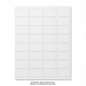 TRUEBLOCK DURABLE I.D. LABELS, 1 3/4" X 1 1/4", PERMANE