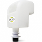 White BiOSS 850ml hand sanitizer gel refill pouch for dispensers on a white background.