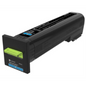 82K1XC0 Lexmark CX825, CX860 Cyan Extra High Yield Return