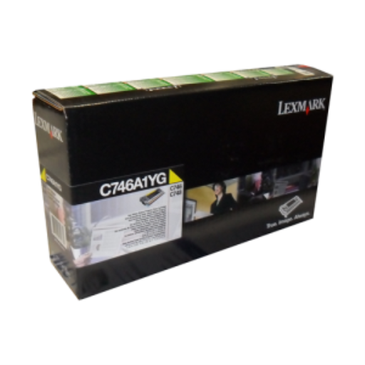 Lexmark C746,748 Yellow Return Program 7K Toner Cartridge
