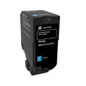 Lexmark CS720,CS/CX725 Cyan Return Program 3K Toner Cartridge