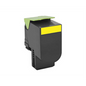 Lexmark CX310, 410, 510 Yellow 2K Toner Cartridge Part no.: 80C0S40