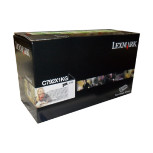 Lexmark C/X792 Black Return Program 20K Print Cartridge