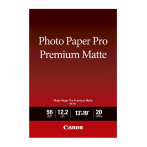 PM-101 13" x 19" (A3 ) Photo Paper Pro Premium Matte (20 sheets/pkg)