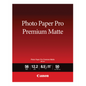 PM-101 8.5" x 11" Photo Paper Pro Premium Matte (50 sheets/pkg)