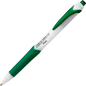 GlideWrite Ballpoint Pen with TechnIFlo Ink, (1.0mm) Bold Point, Green Ink