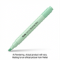 Illumina Flex Liquid Highlighter, Dual Tip - Chisel and Bullet, Pastel Green