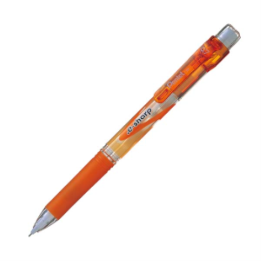 .E-Sharp Mechanical Pencil (0.7mm), Orange Accents