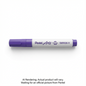 Pentel Arts Wet Erase Chalk Marker, Small Chisel Tip, Violet Ink