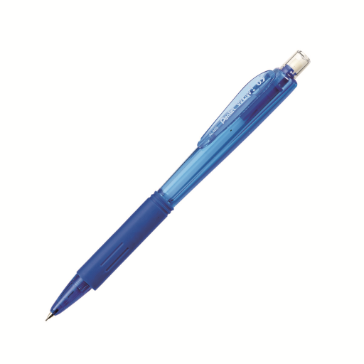 Wow! Retractable Mechanical Pencil (0.5mm), Blue Barrel