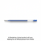 Refills for Pentel Ballpoint Pens (BK91, BK93, BK93CR, BK66M, BK410), (1.0mm), Blue Ink, 2-Pack Pouch