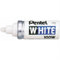 White Permanent Marker, Broad Point (6.6mm)