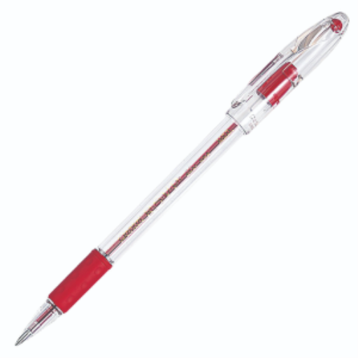 R.S.V.P. Ballpoint Pen, (1.0mm), Red Ink