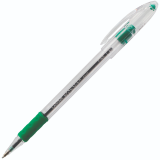 R.S.V.P. Ballpoint Pen, (0.7mm), Green Ink