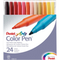 Pentel Arts Colour Pen (2.0mm) 24-Colour Set