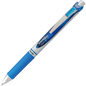 EnerGel Retractable Gel Roller, (0.7mm) Metal Tip, Blue Ink