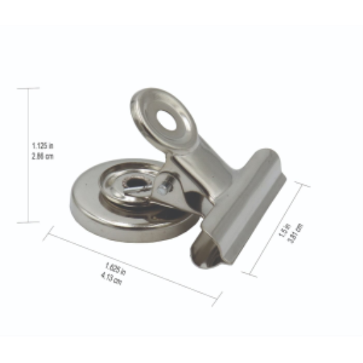 Magnetic Clips 1?? ? 2/Card ? Capacity - 38mm / Pinces magnetiques 1? po ? 2/carte ? capacit? - 38mm