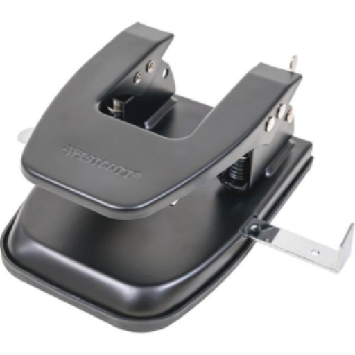 2 Hole Punch Adjustable ? Black / 
Perforateur ? deux trous - R?glable ? noir