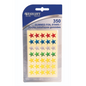 Assorted Coloured Stars, 350/Pkg. / 
?toiles couleurs assorties ? paquet de 350