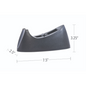Tape Dispenser Rounded Design ? Black / Devidoirs de Ruban Adhesif Mod?le arrondi ? noir