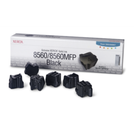 108R00727 Genuine Xerox Solid Ink Black, Phaser 8560/8560MFP (6 Sticks)