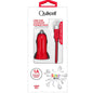 Colour Burst Car Charger 1 Amp 1 Port USB-A with Micro USB 3ft Cable - Red
