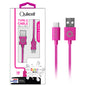 Colour Burst Charge & Sync Micro USB to USB-A Cable Pink
