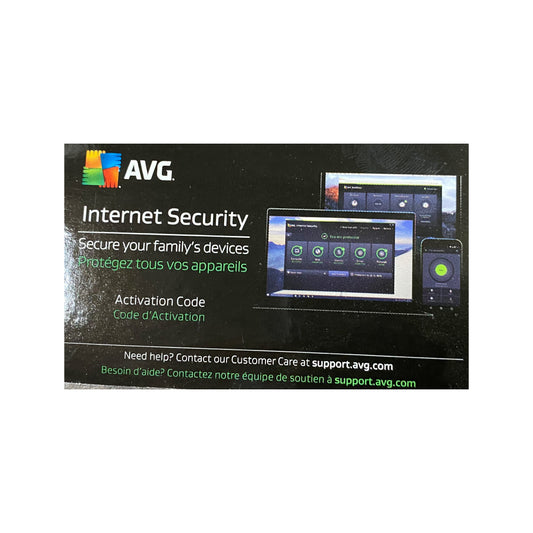 AVG Internet Security Unlimited Devices (10-Device Maximum) 1-Year BIL PKC PC/Mac/Android