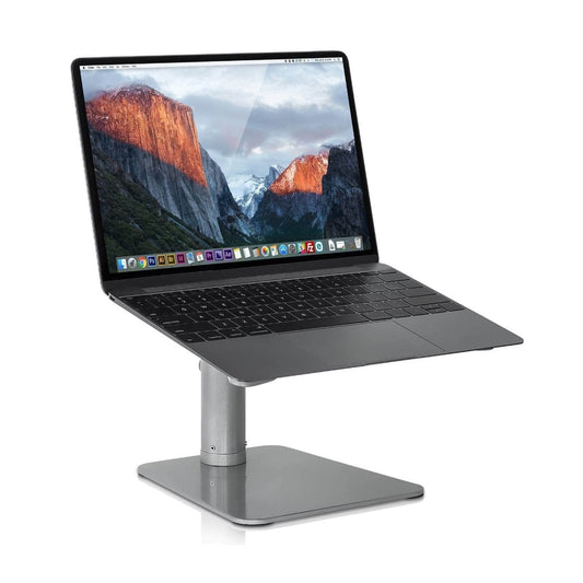 Mount-It! Laptop Riser Adjustable Height Anti Slip Padding Up to 15.6 In Laptops