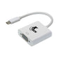 Xtech Adapter VGA Female to USB-C Male White Nickel Plated